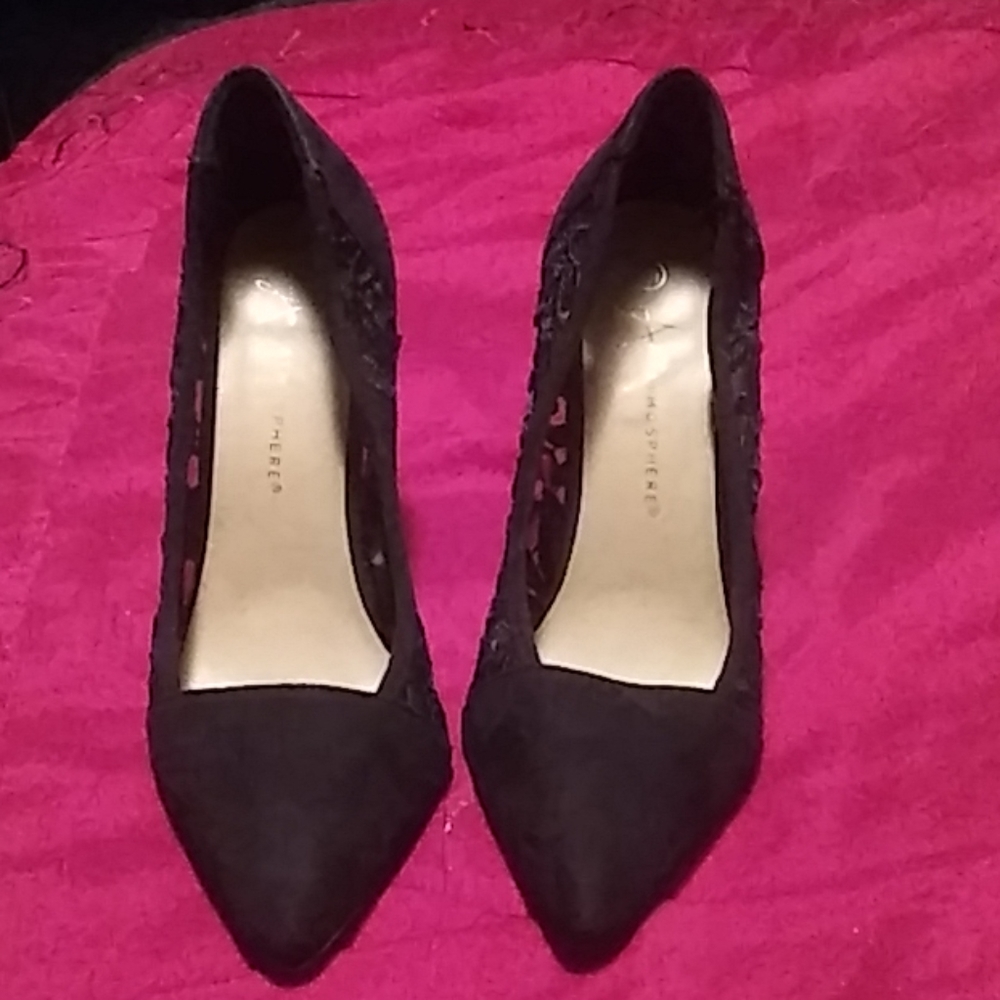 Women's size 4 Atmosphere black heel
